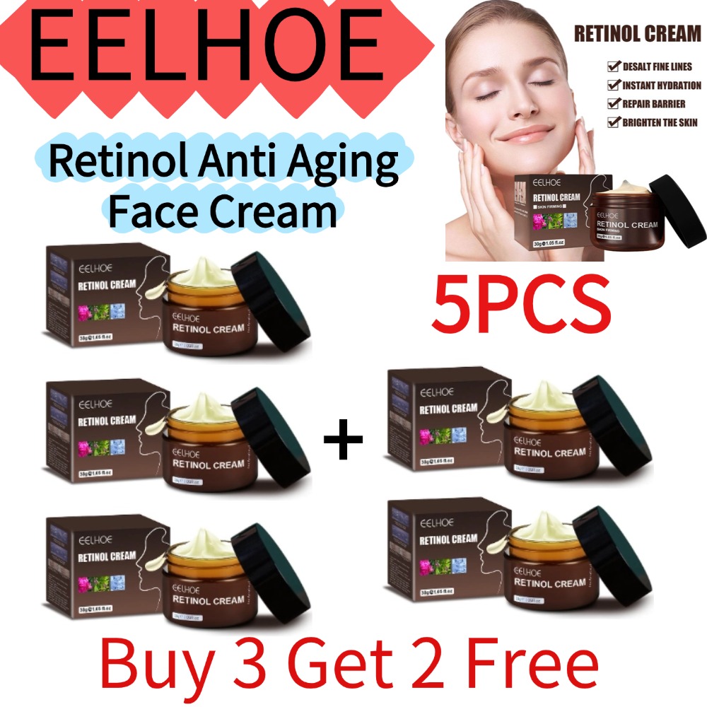 Skincare Retinol - EELHOE 1/2/3/5PCS (Compre 3 e Ganhe