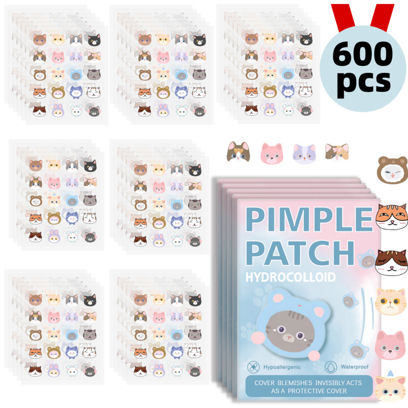 Skincare Animate - 600 peças remendos de acne em