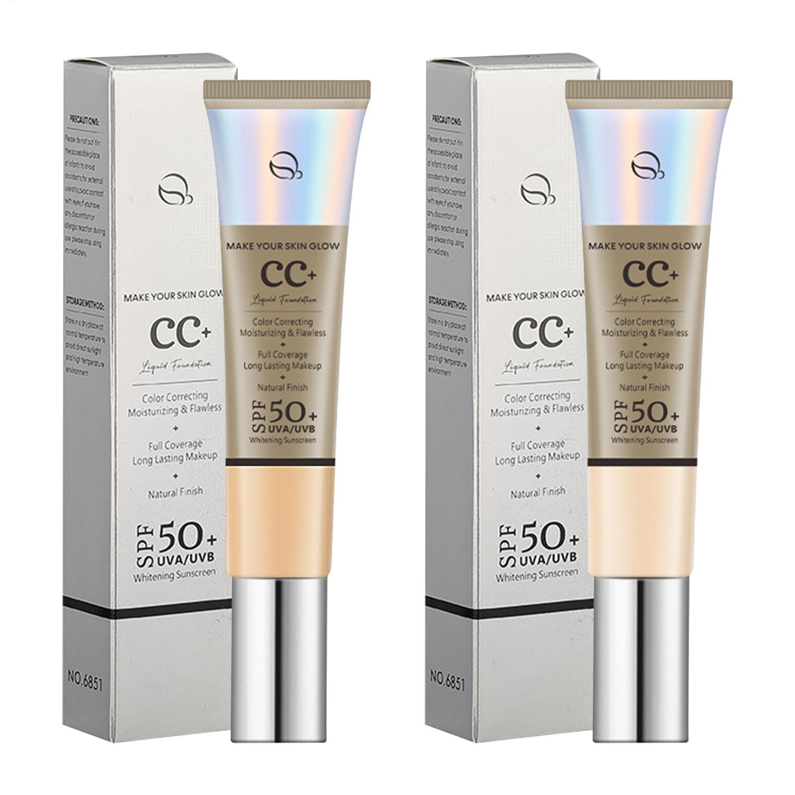 Spf 50 Sunscreen - CC Cream Foundation FPS 50 Protetor