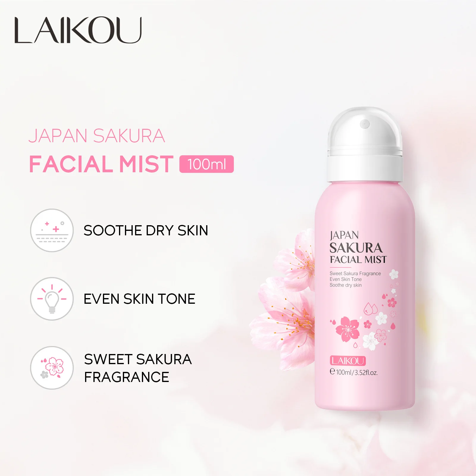 Laikou sakura spray iluminador - Niacinamide Brightening Serum avaliação e preço