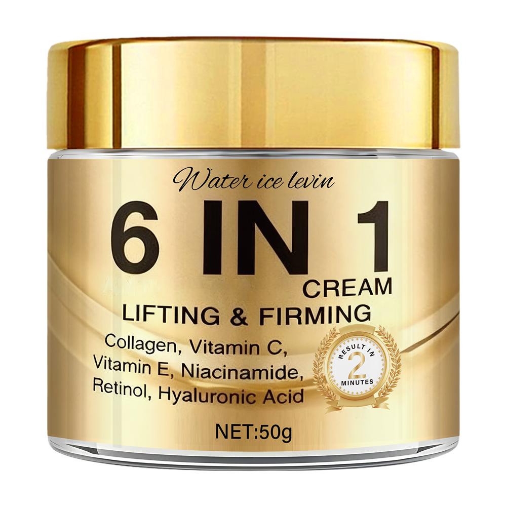 Creme facial de colágeno 6 em  - Skincare Retinol avaliação e preço