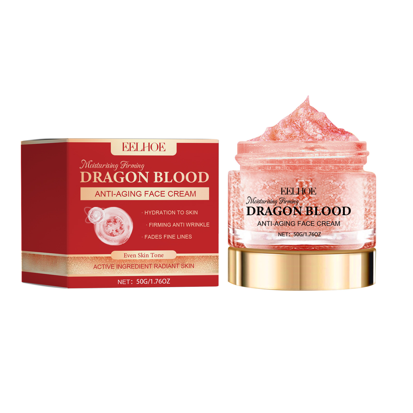 Eelhoe dragão sangue creme fac - Skincare Retinol avaliação e preço