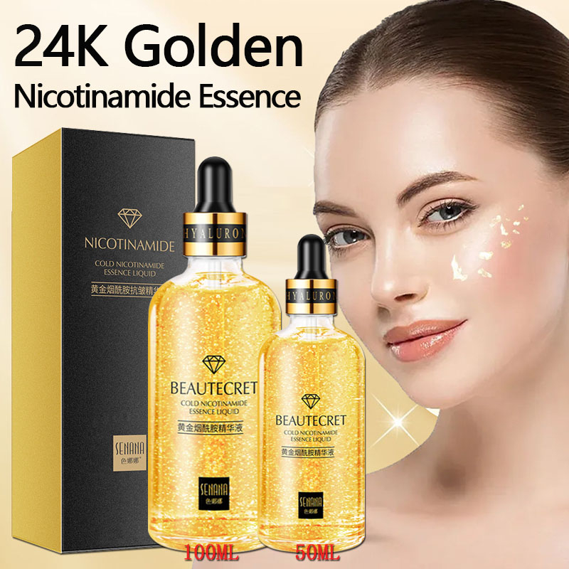 24k ouro ácido hialurônico nic - Niacinamide Brightening Serum avaliação e preço