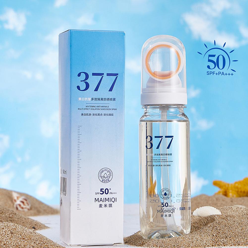 1/3/5 pçs protetor solar spray - Spf 50 Sunscreen avaliação e preço