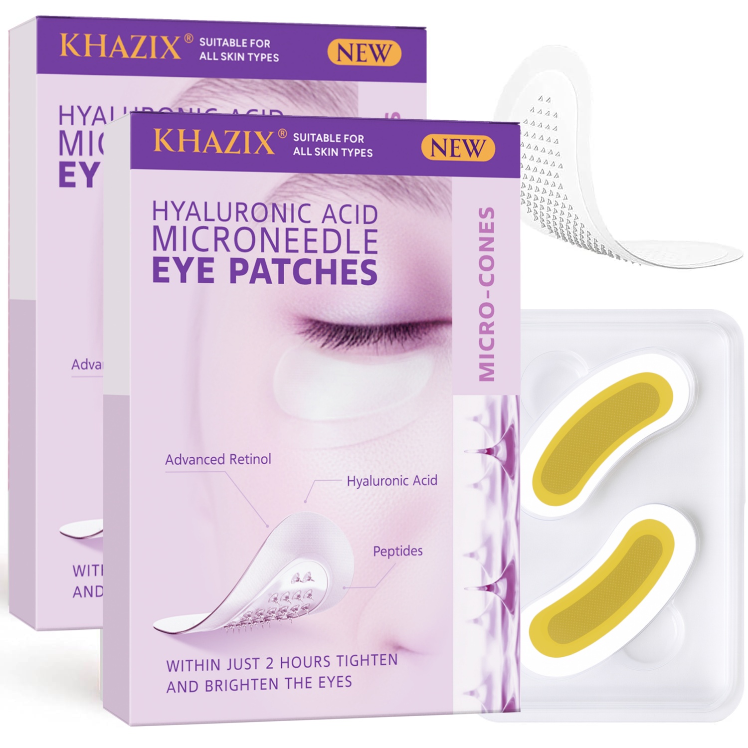 Patches para Olhos com Ácido H - Skincare China avaliação e preço